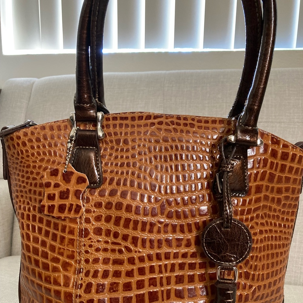 Maddi Claire Top Grain Leather Studded Bag
